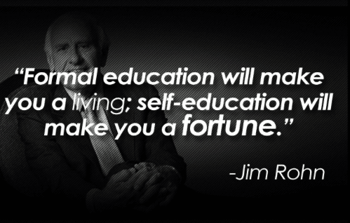 Self Education Jim Rohn Quotes