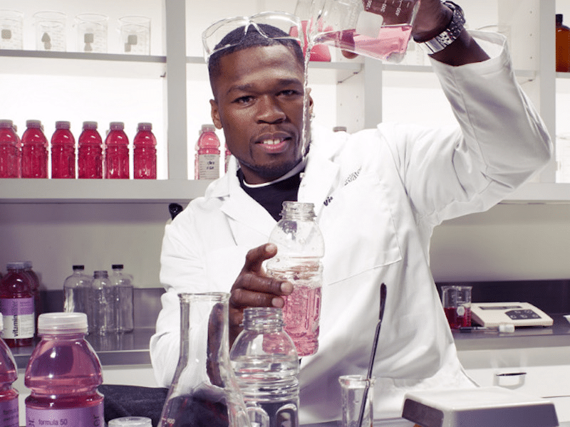 50 Cent Making Vitamin Water