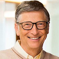 Bill Gates - One of many successful college dropouts from Harvard.